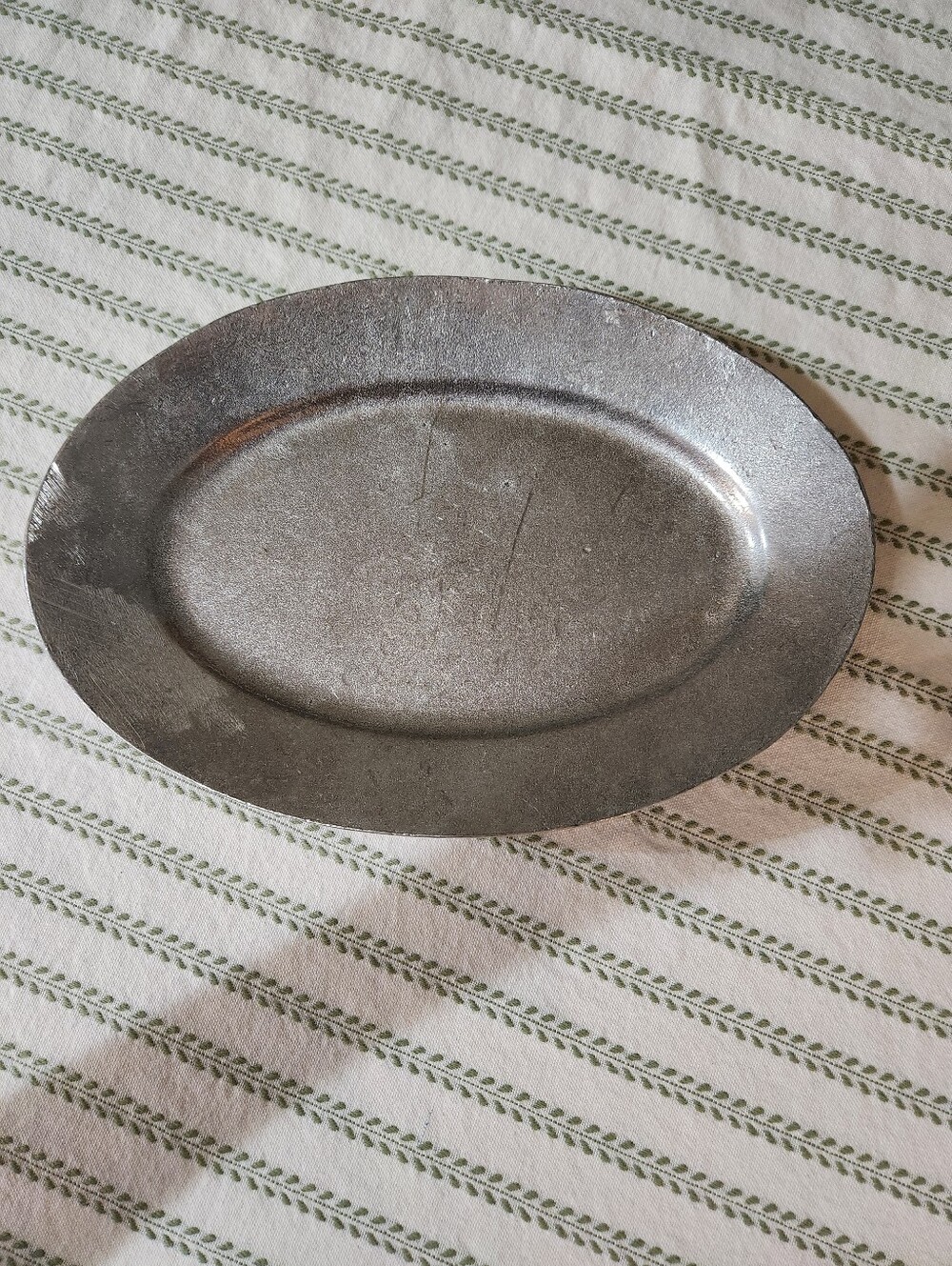 Burden Products Vintage Aluminum Sizzle Platter